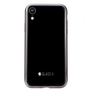Скляний чохол Switcheasy Glass X чорний для iPhone XR