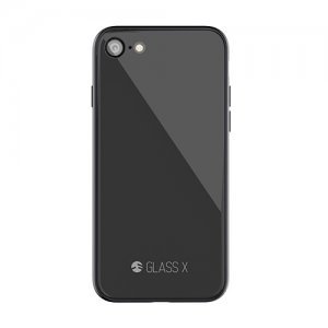 Стеклянный чехол SwitchEasy Glass X черный для iPhone 7/8/SE 2020
