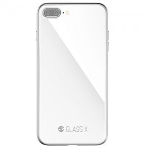 Скляний чохол SwitchEasy Glass X білий для iPhone 7 Plus/8 Plus