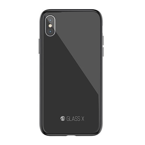 Стеклянный чехол SwitchEasy Glass X черный для iPhone X Стеклянный чехол SwitchEasy Glass X черный для iPhone X