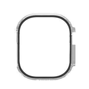 Захисний чохол із склом на екран Switcheasy Hybrid прозорий для Apple Watch 49mm (SAWU49089TR22)