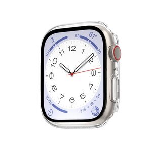 Захисний чохол із склом на екран Switcheasy Hybrid прозорий для Apple Watch S7/8/9 45mm (SAW2A5089TR22)