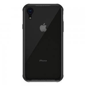 Стеклянный чехол Switcheasy iGlass черный для iPhone XR