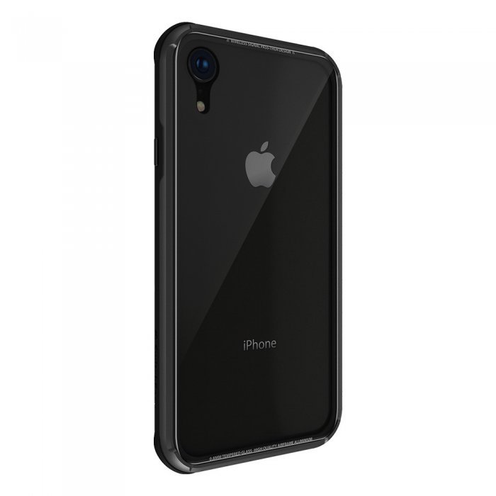 Стеклянный чехол Switcheasy iGlass черный для iPhone XR