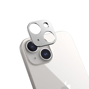 Захисний бампер на камеру Switcheasy Lenshield сріблястий для iPhone 15 (SPH517028SV23)