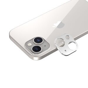 Захисний бампер на камеру Switcheasy Lenshield сріблястий для iPhone 15 (SPH517028SV23)