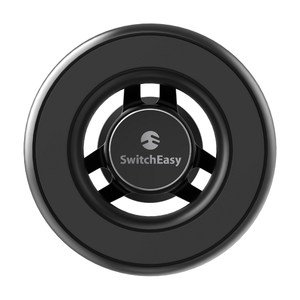 Автомобильный держатель Switcheasy MagMount (клейкая основа 3M) черный для iPhone 12/12 Pro/12 mini/12 Pro Max