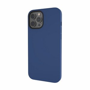 Чехол с поддержкой MagSafe Switcheasy MagSkin синий для iPhone 12/12 Pro