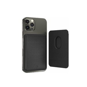 Магнітний кишеня-гаманець Switcheasy MagWallet для iPhone 12/12 Pro / 12 Pro Max чорний (GS-103-168-229-11)