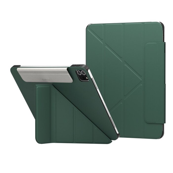 Чехол-книжка Switcheasy Origami зеленый для iPad Pro 11" (2022-2018), iPad Air 10.9" (2022-2020) (GS-109-242-223-175)