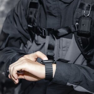 Ремінець Switcheasy Skin чорний для Apple Watch 38/40/41mm (MAW801078BK22)