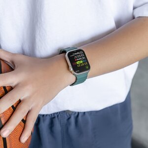 Ремінець Switcheasy Skin зелений для Apple Watch 42/44/45/49mm (MAW245078PG22)