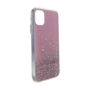 Чохол із блискітками SwitchEasy Starfield рожевий для iPhone 11 Pro