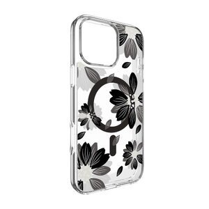 Чохол з малюнком Switcheasy Style M Black Flower для iPhone 16 Pro Max (SPH67P275BF24)