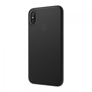 Полупрозрачный чехол SwitchEasy UltraSlim Protection черный для iPhone X/XS