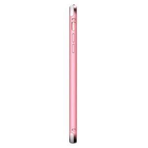 Стеклянный чехол SwitchEasy Glass прозрачный + розовый для iPhone 8 Plus/7 Plus