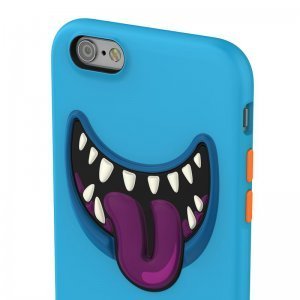 3D чохол із малюнком SwitchEasy Monster синій для iPhone 6/6S