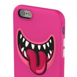 3D чохол із малюнком SwitchEasy Monster рожевий для iPhone 6/6S
