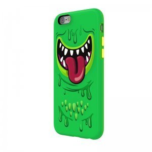 3D чехол с рисунком SwitchEasy Monster зелёный для iPhone 6/6S