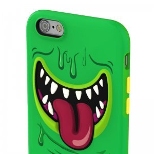 3D чехол с рисунком SwitchEasy Monster зелёный для iPhone 6/6S