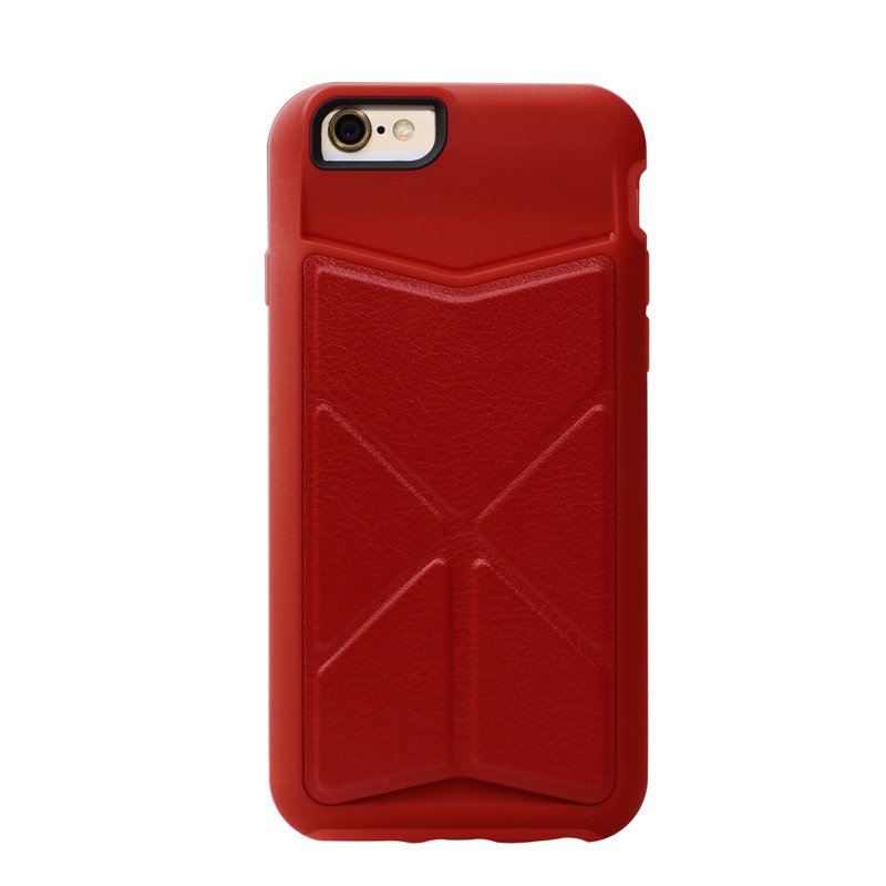 Чехол-накладка для Apple iPhone 6/6S - iBacks Windmill красный