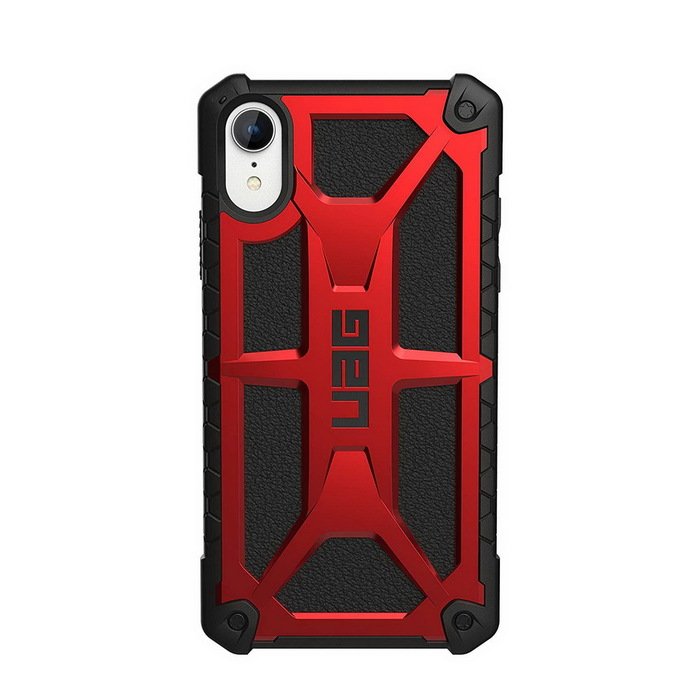 Противоударный чехол UAG Monarch красный для iPhone XR Противоударный чехол UAG Monarch красный для iPhone XR