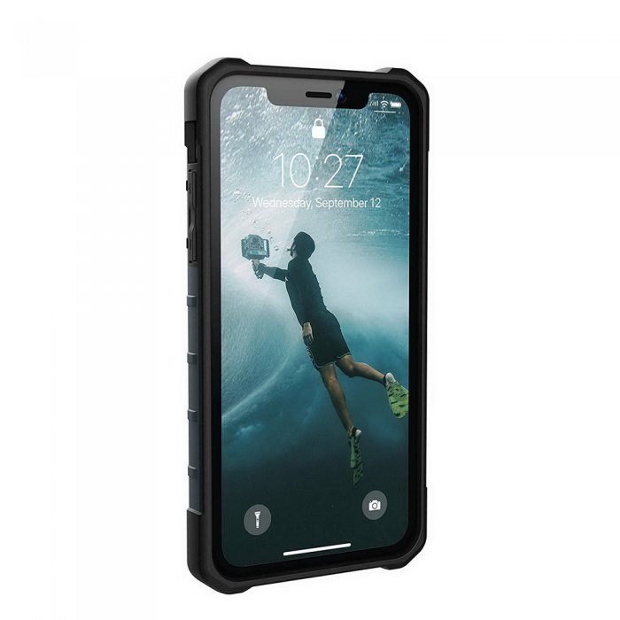 Противоударный чехол UAG Pathfinder синий для iPhone XR