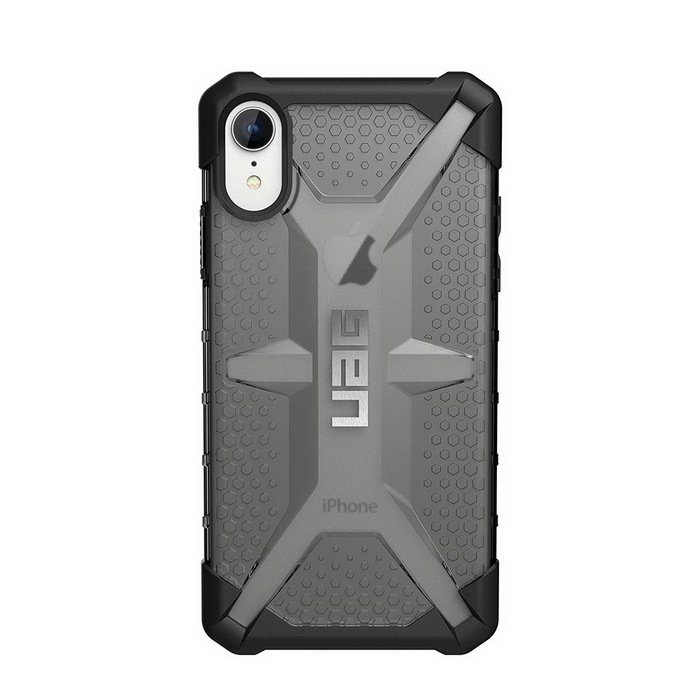 Противоударный полупрозрачный чехол UAG Plasma серый для iPhone XR Противоударный полупрозрачный чехол UAG Plasma серый для iPhone XR