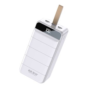 Внешний аккумулятор Wekome Minre Digital Display 60000mAh белый (WP-269)