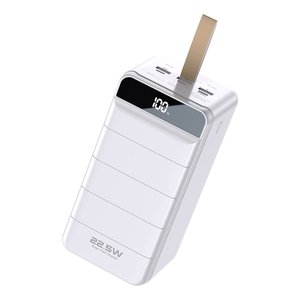 Внешний аккумулятор Wekome Minre Digital Display 80000mAh белый (WP-271)