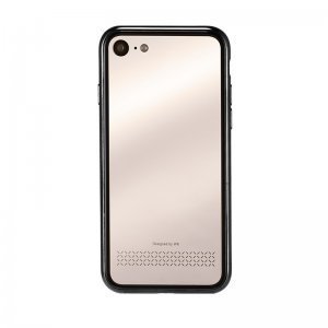 Чохол із дзеркалом WK Beauty чорний + золотий для iPhone 7/8/SE 2020