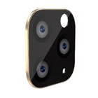 Защитное стекло на камеру WK Design Metal Version золотое для iPhone 11 Pro/11 Pro Max
