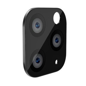 Защитное стекло на камеру WK Design Metal Version чёрное для iPhone 11