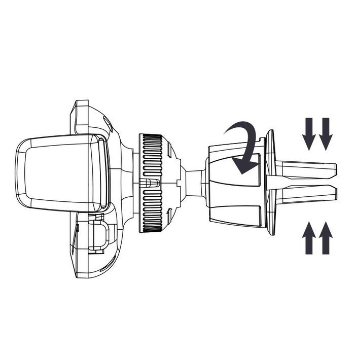 Автомобильный держатель WK Design Enjoy Car Holder for Car Vent (WP-U82) Автомобильный держатель WK Design Enjoy Car Holder for Car Vent (WP-U82)