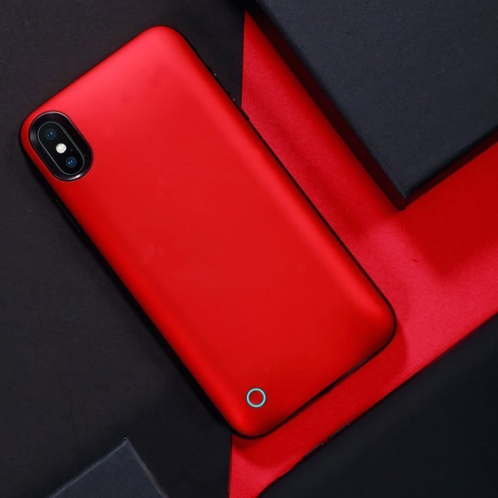 Чехол-аккумулятор WK Design Junen 4500mAh красный для iPhone XR Чехол-аккумулятор WK Design Junen 4500mAh красный для iPhone XR