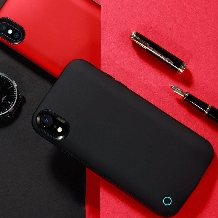 Чехол-аккумулятор WK Design Junen 4500mAh чёрный для iPhone XR Чехол-аккумулятор WK Design Junen 4500mAh чёрный для iPhone XR