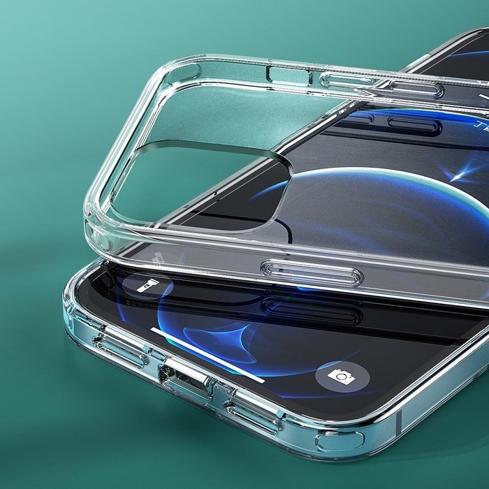 Силіконовий чохол WK Design Leclear прозорий для iPhone 12 Pro Max Силіконовий чохол WK Design Leclear прозорий для iPhone 12 Pro Max