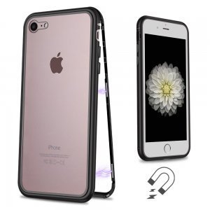 Скляний чохол WK Design Magnets чорний для iPhone 7/8 / SE 2020