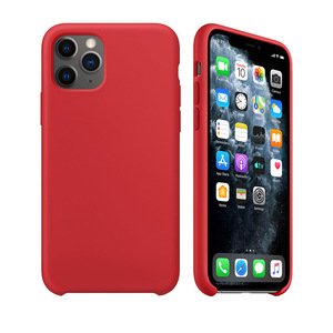 Силиконовый чехол WK Design Moka красный для iPhone 11