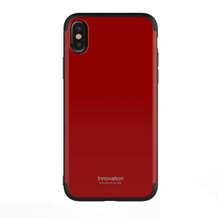 Пластиковый чехол WK Design Roxy красный для iPhone X/XS