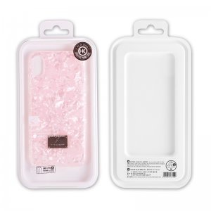Блискучий чохол WK Shell рожевий для iPhone 8/7/SE 2020