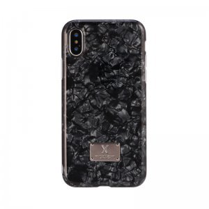 Блестящий чехол WK Shell черный для iPhone 8/7/SE 2020