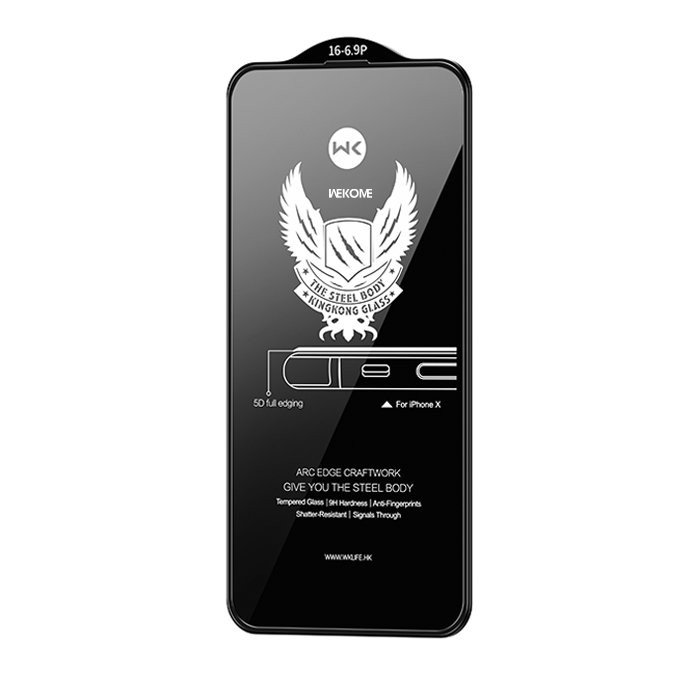 Захисне скло WK Wekome Kingkong 4D Curved для iPhone 16 Pro Max (WTP-010)