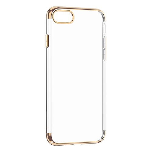 Чохол WK ZERO прозорий + золотий для iPhone 7/8/SE 2020