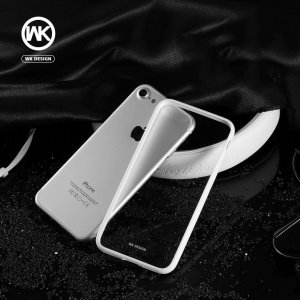 Силиконовый чехол WK Fluxay белый для iPhone 8 Plus/7 Plus