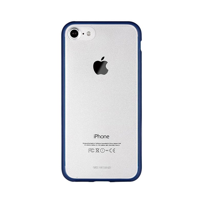 Силиконовый чехол WK Fluxay синий для iPhone 8/7/SE 2020