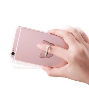 Подставка для смартфона - WK Mini Smart Ring серебристая