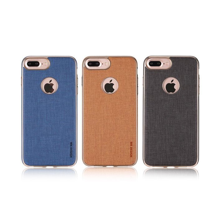 Пластиковий чохол WK Splendor сірий для iPhone 8 Plus/7 Plus Пластиковий чохол WK Splendor сірий для iPhone 8 Plus/7 Plus