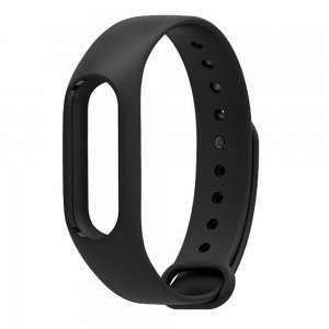 Ремешок для фитнес браслета Xiaomi Mi Band 2 чёрный Ремешок для фитнес браслета Xiaomi Mi Band 2 чёрный