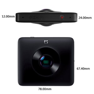 Экшн камера Xiaomi Mijia 360° Panoramic Camera чёрная